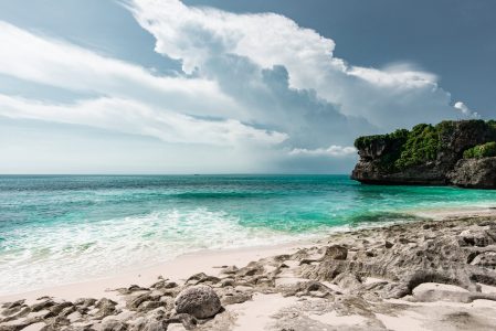 White Sand on Bali Beach Free Stock Photo