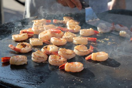 Shrimp Cooking Free Stock Photo