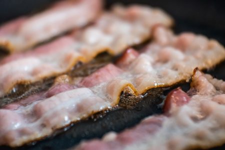 Sizzling Bacon Free Stock Photo