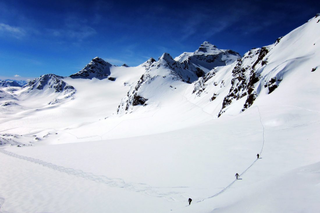 Free photo of Skiing In Alps