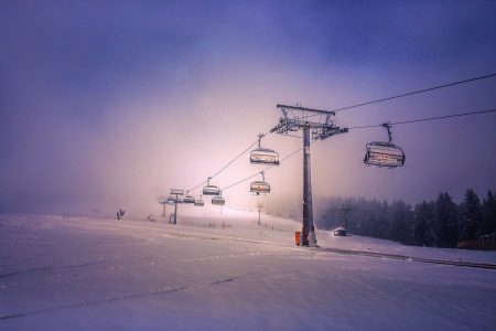 Ski Lifts Free Stock Photo