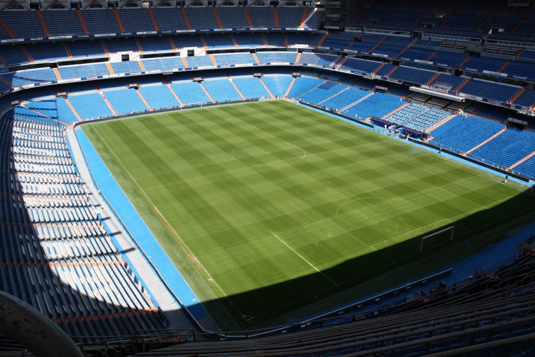 Free photo of Real Madrid Soccer Stadium