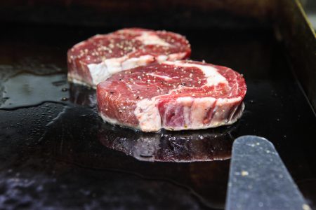 Cooking Steak Free Stock Photo