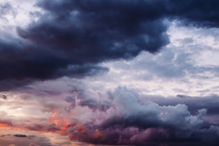Moody Storm Clouds Free Stock Photo