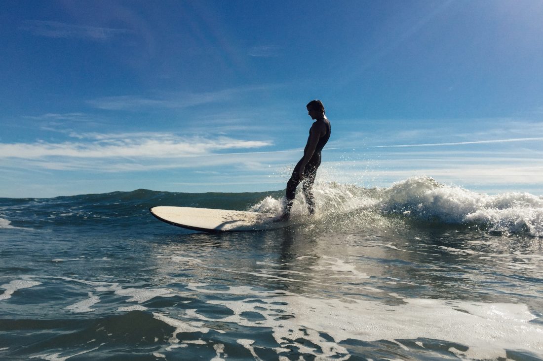 Free photo of Surfer on Waves