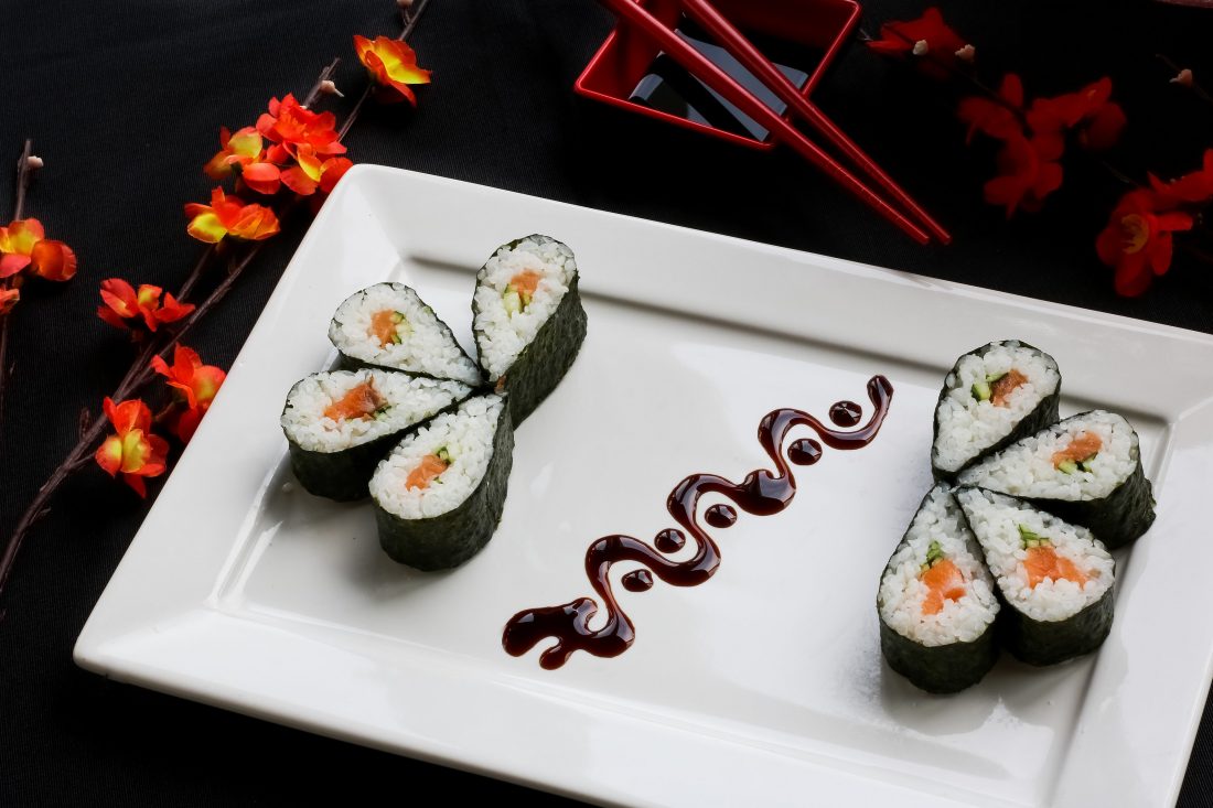 Free photo of Sushi on Table
