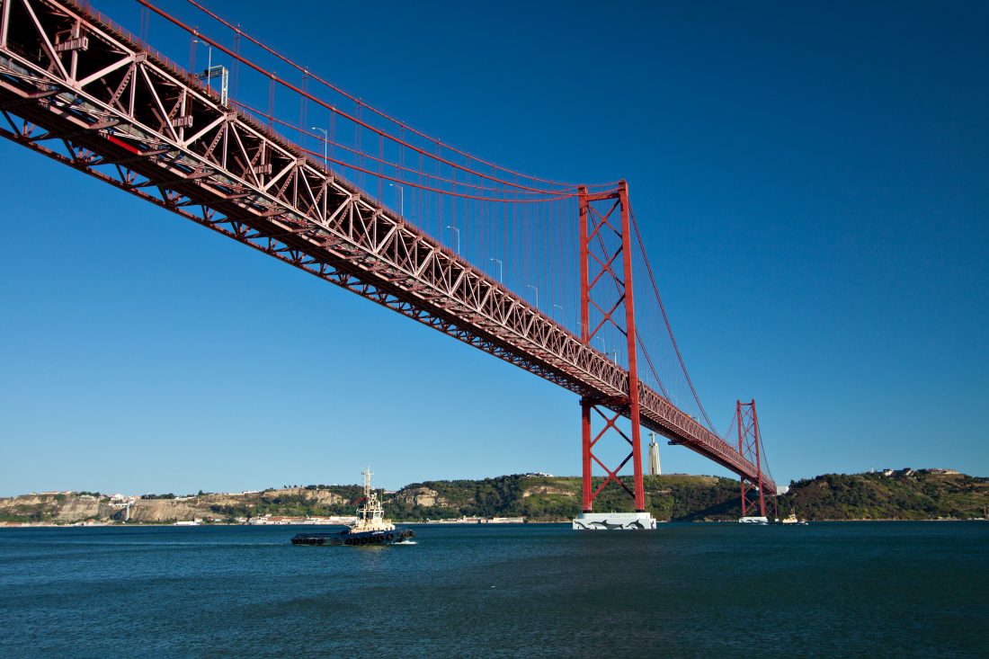 Free photo of Suspension Bridge, Lisbon