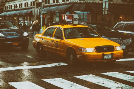 Taxi, NYC Free Stock Photo