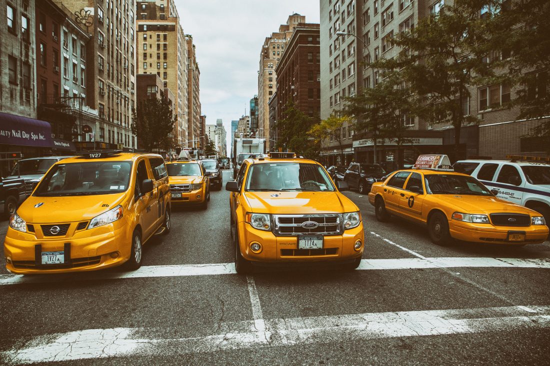Free photo of Taxi in New York