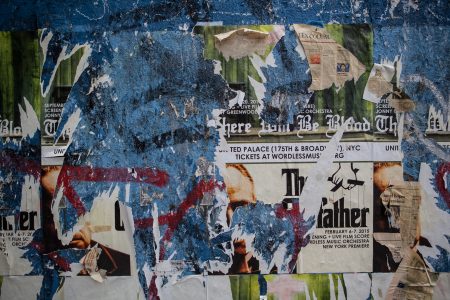Torn Flyers, NYC Free Stock Photo