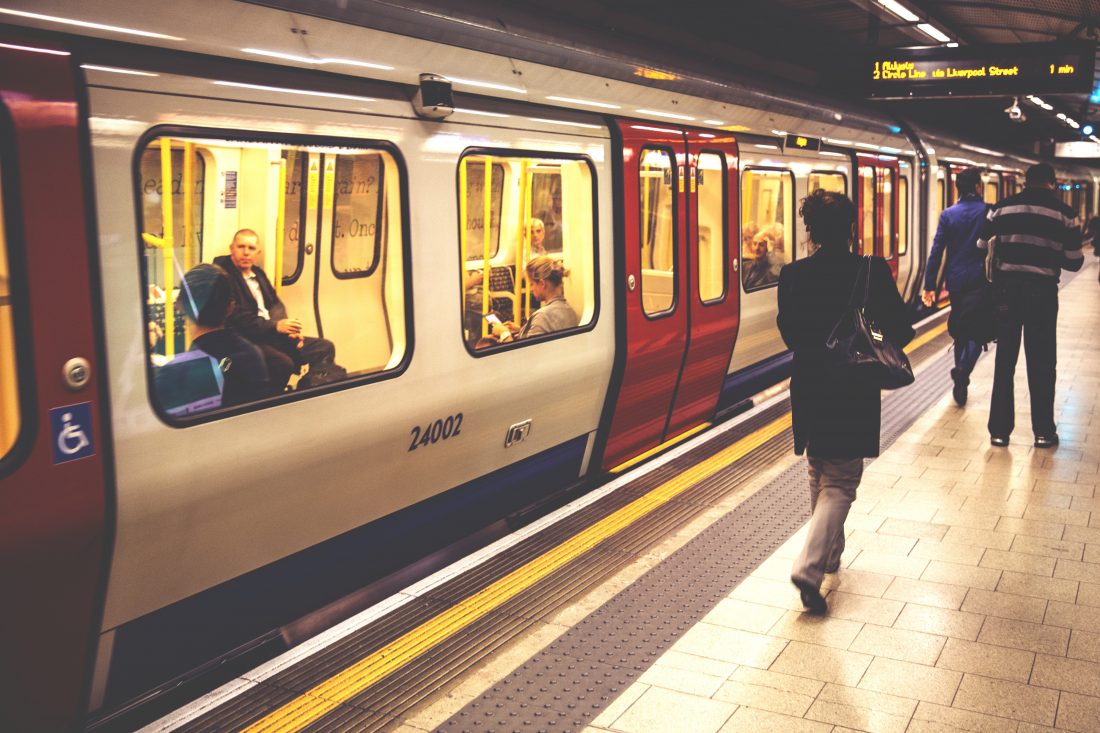 Free photo of Tube Metro Passengers London