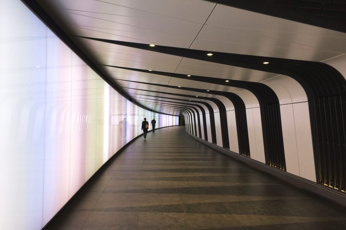 Free photo of Futuristic Tunnel