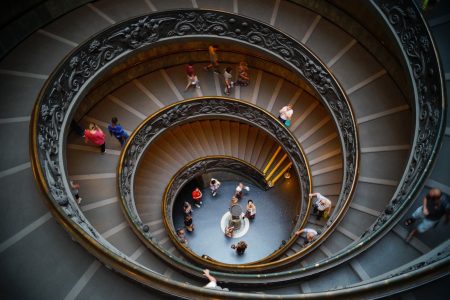 Vatican Stairs Free Stock Photo