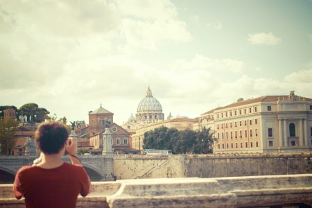 Photographer’s View of Rome Free Stock Photo