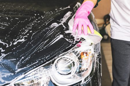 Washing Car Free Stock Photo