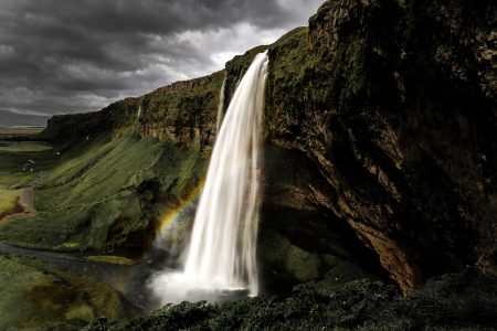 Icelandic Waterfall Free Stock Photo