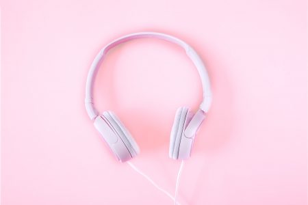 White Headphones Free Stock Photo