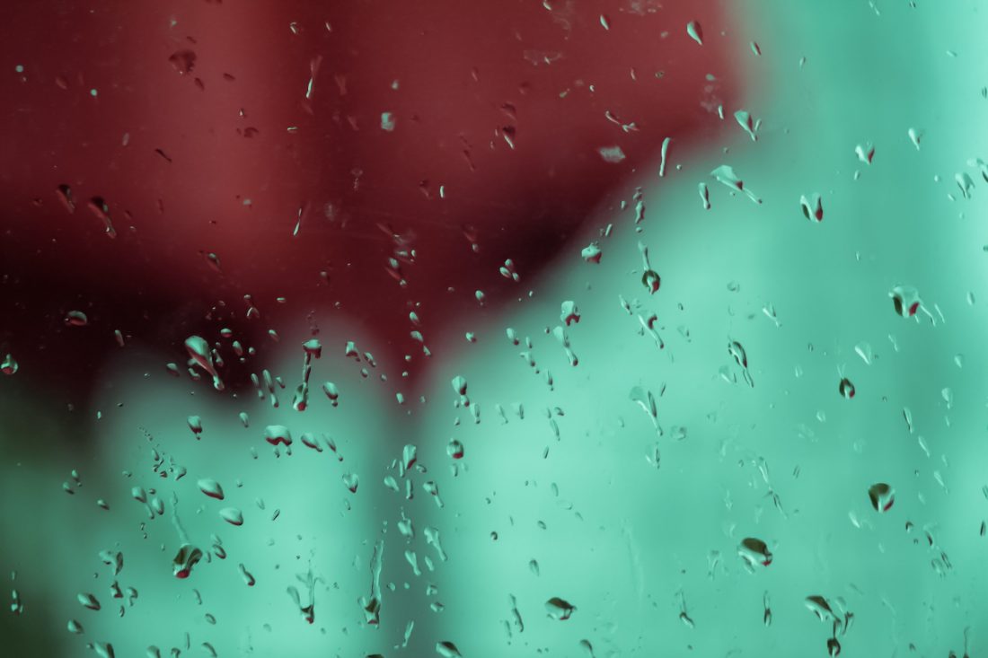 Free photo of Rain on Window
