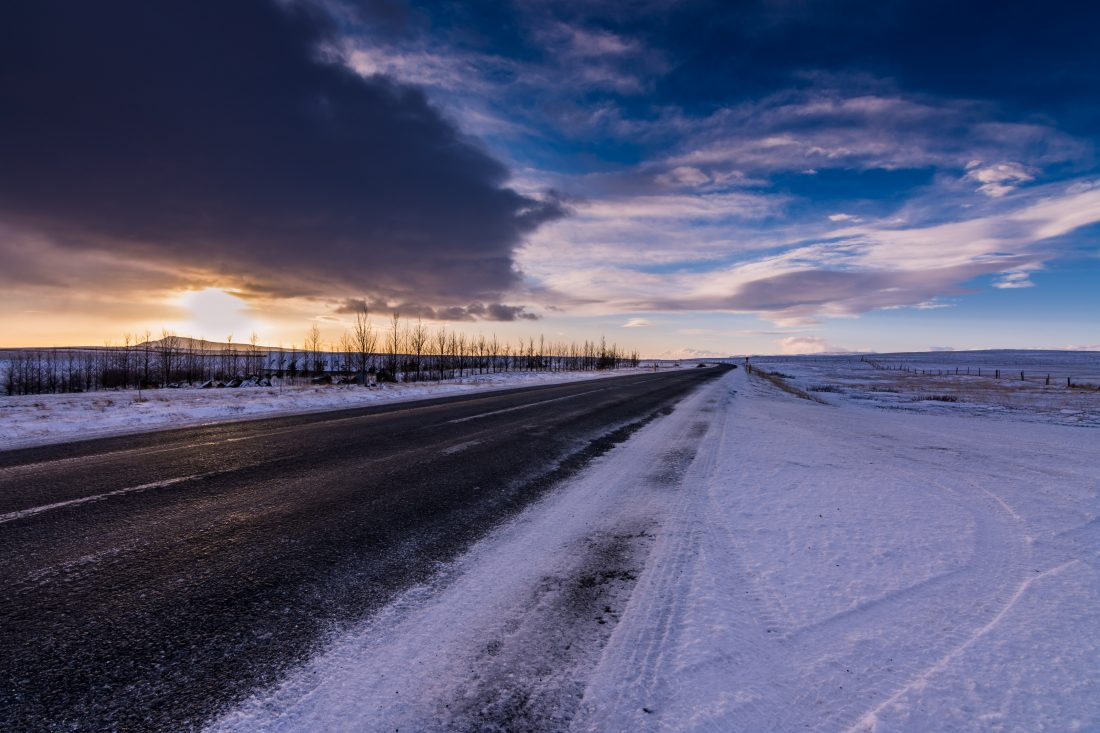 Free photo of Winter Road
