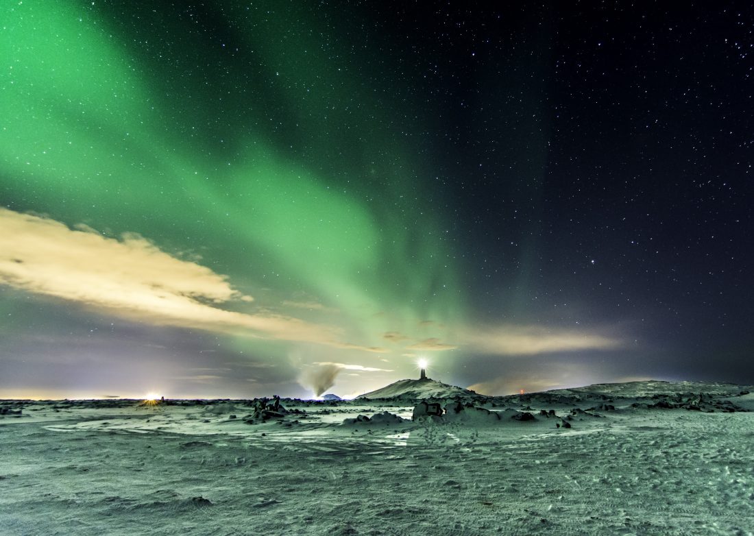 Free photo of Winter Northern Lights