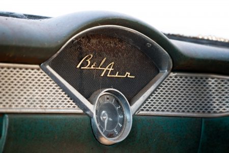 Vintage Car Dash Free Stock Photo