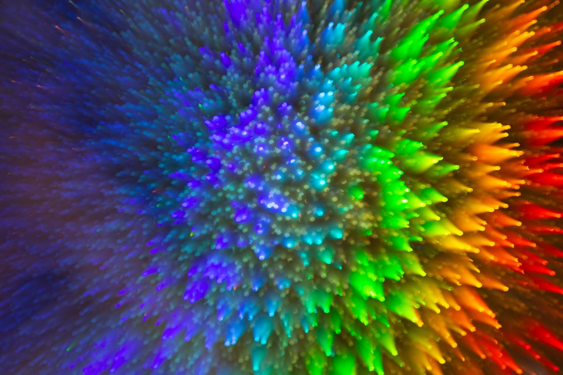 Free photo of Colorful Abstract Explosion