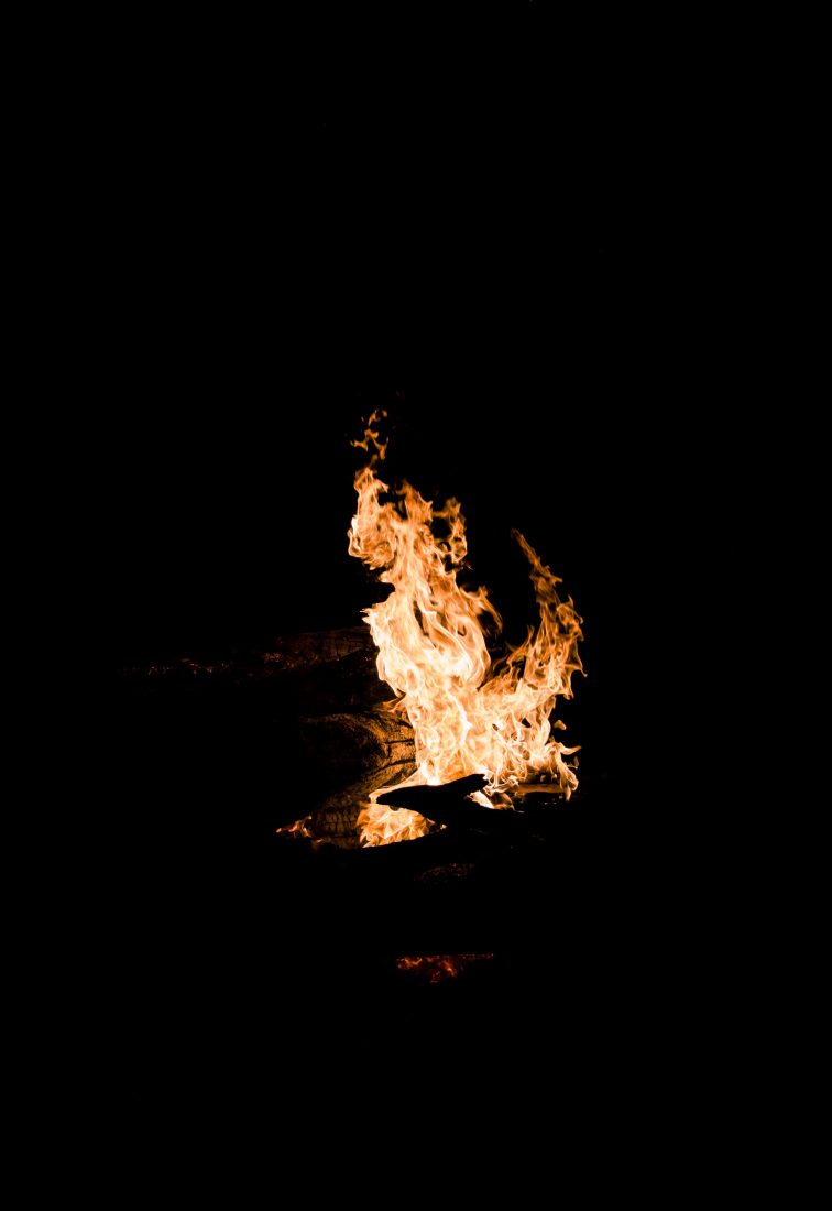 Free photo of Camp Fire Flames