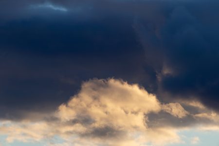Moody Clouds Free Stock Photo