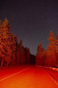 Milky Way Road Free Stock Photo