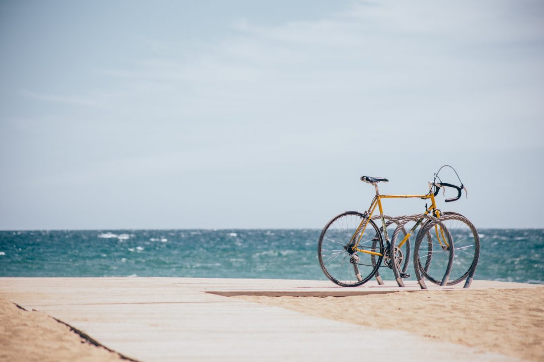 Free photo of Beach Boardwalk Bike