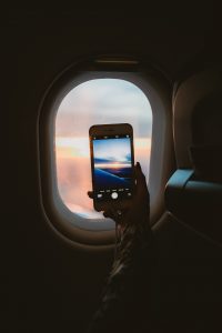 Photo From Plane Window Free Stock Photo