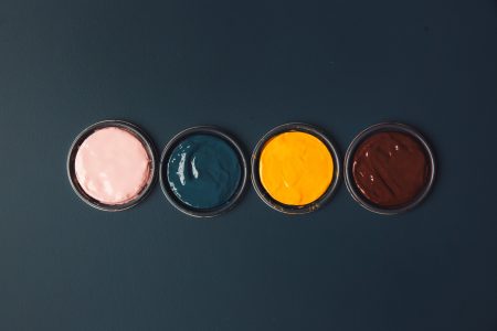 Paint Can Tops Free Stock Photo