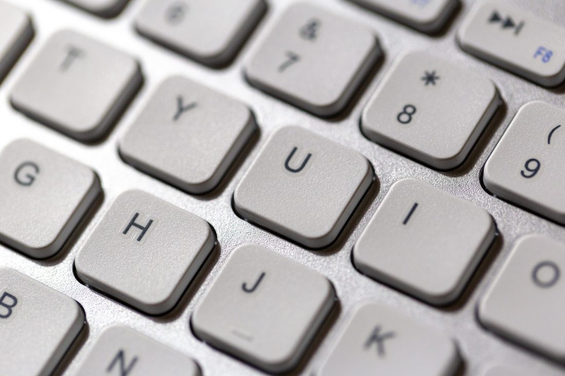 Free photo of Keyboard Keys White