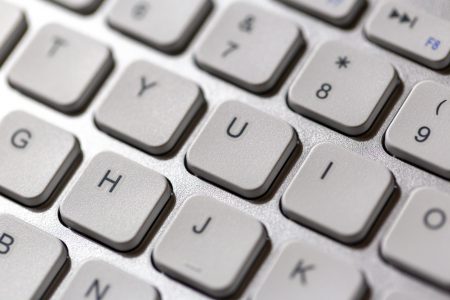Keyboard Keys White Free Stock Photo