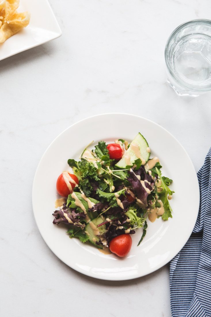 Free photo of Plated Salad