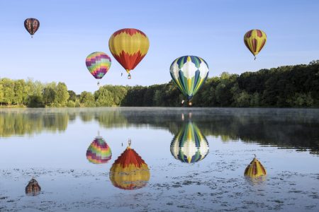 Hot Air Ballons Free Stock Photo