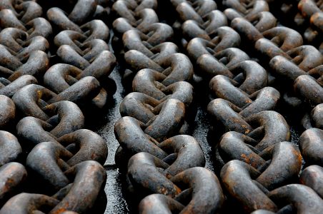 Rusty Chains Free Stock Photo