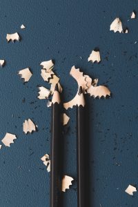 Shaved Pencils Free Stock Photo