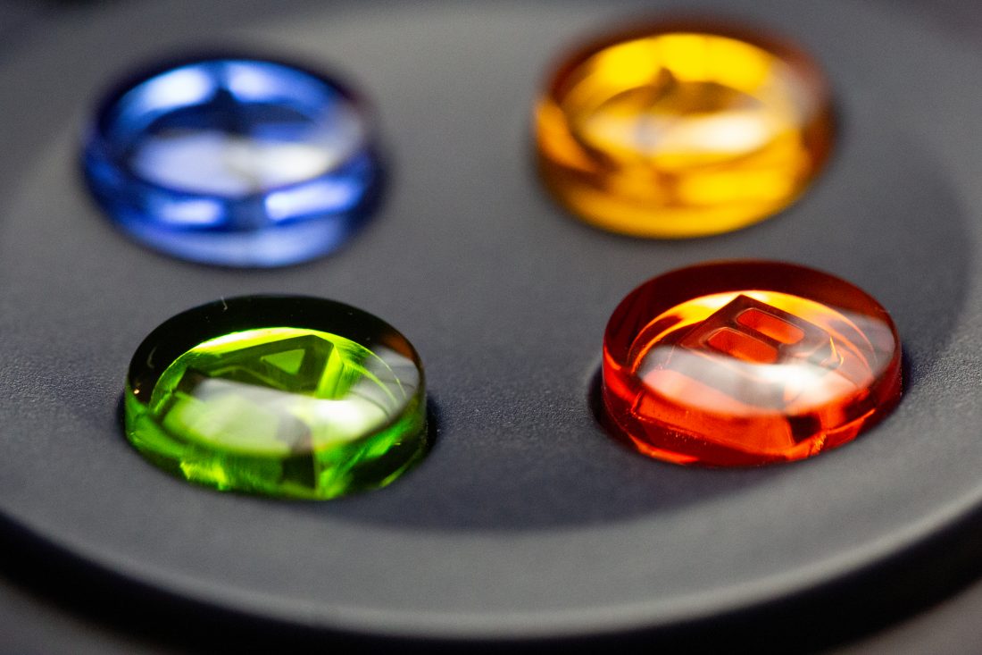Free photo of Game Controller Buttons