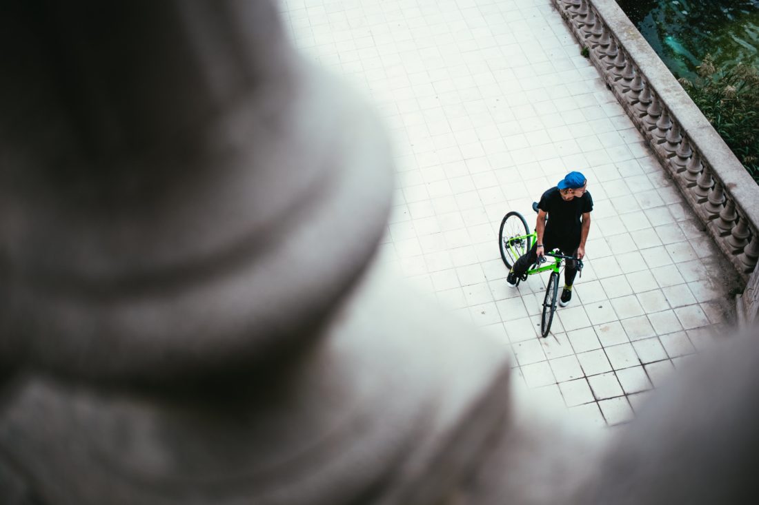Free photo of Person on Bicycle