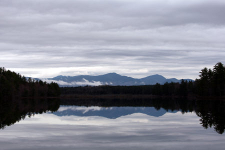 Mountain Lake Reflection Free Stock Photo