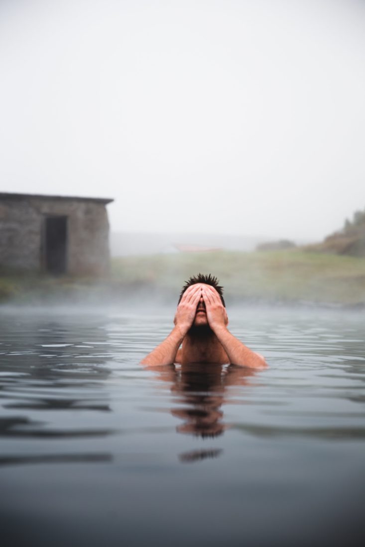 Free photo of Swimming Man Outdoors