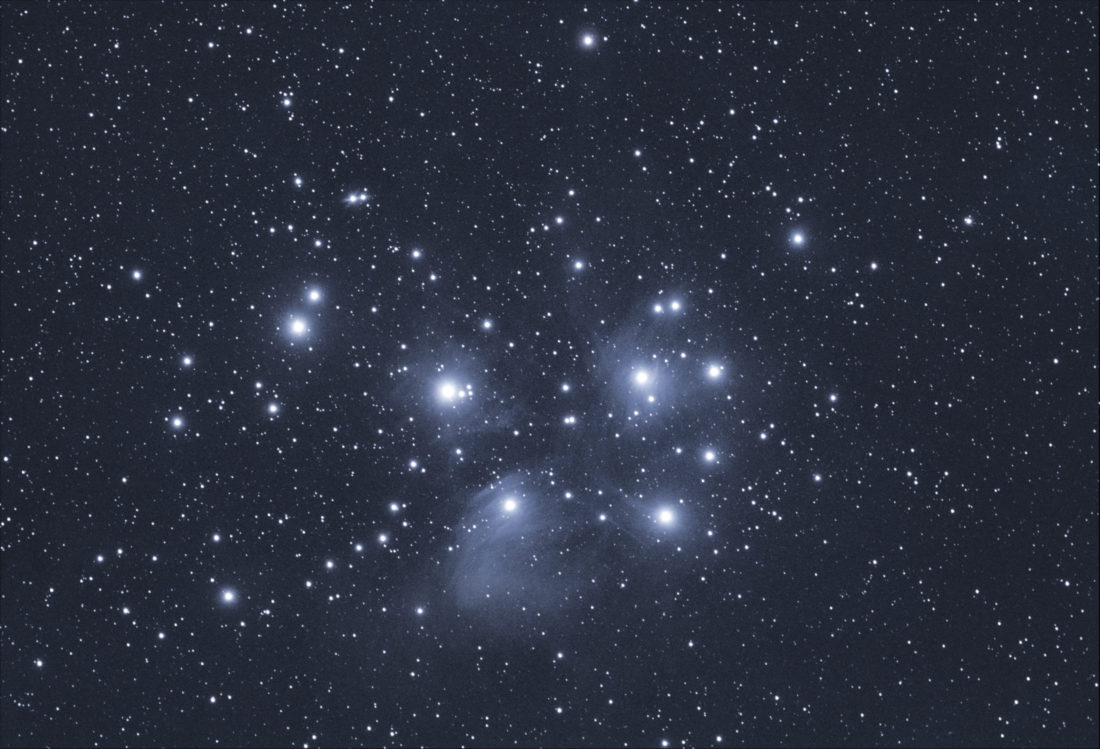 Free photo of Pleiades Night Stars