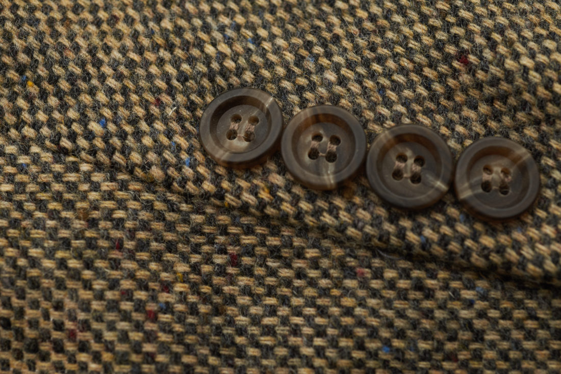 Free photo of Tweed Suit Buttons