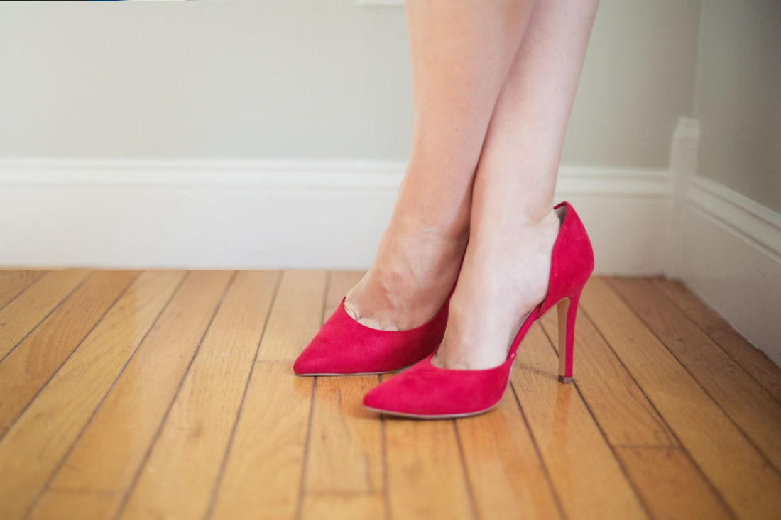 Free photo of Woman Red Heels