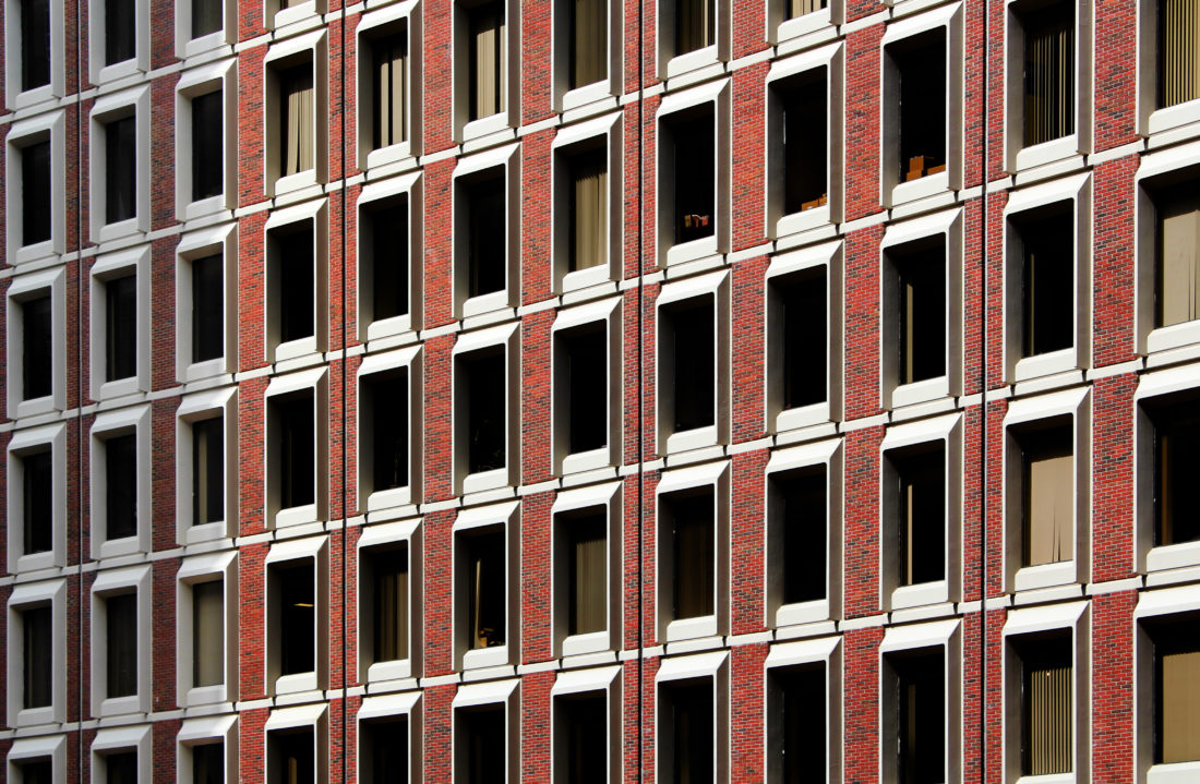 Free photo of Brick Building Windows