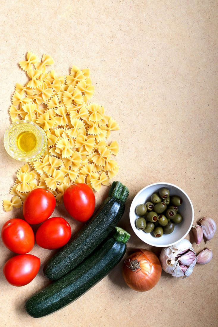 Free photo of Pasta Recipe Ingredients